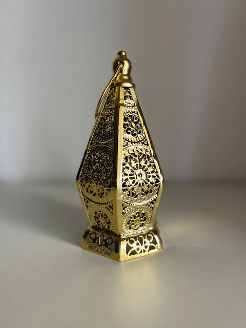 🕯️ Farol Decorativo Marroquí Dorado | Art of Morocco – KaLa