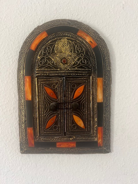 🪞 Espejo decorativo marroquí artesanal – tamaño pequeño